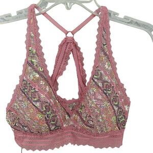Victoria's Secret Pink Racerback Bralette Size SM